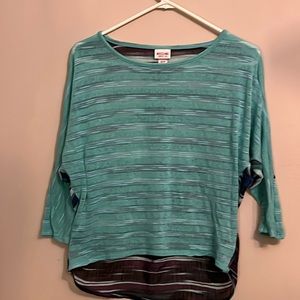 Teen girls sheer top